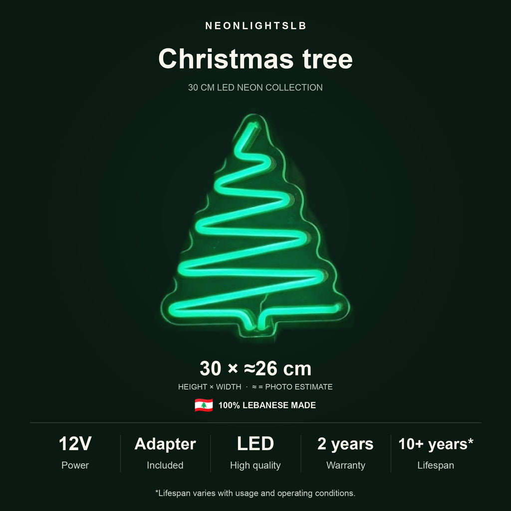 Small Tree Neon Sign