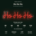 Ho Ho Ho Neon Sign