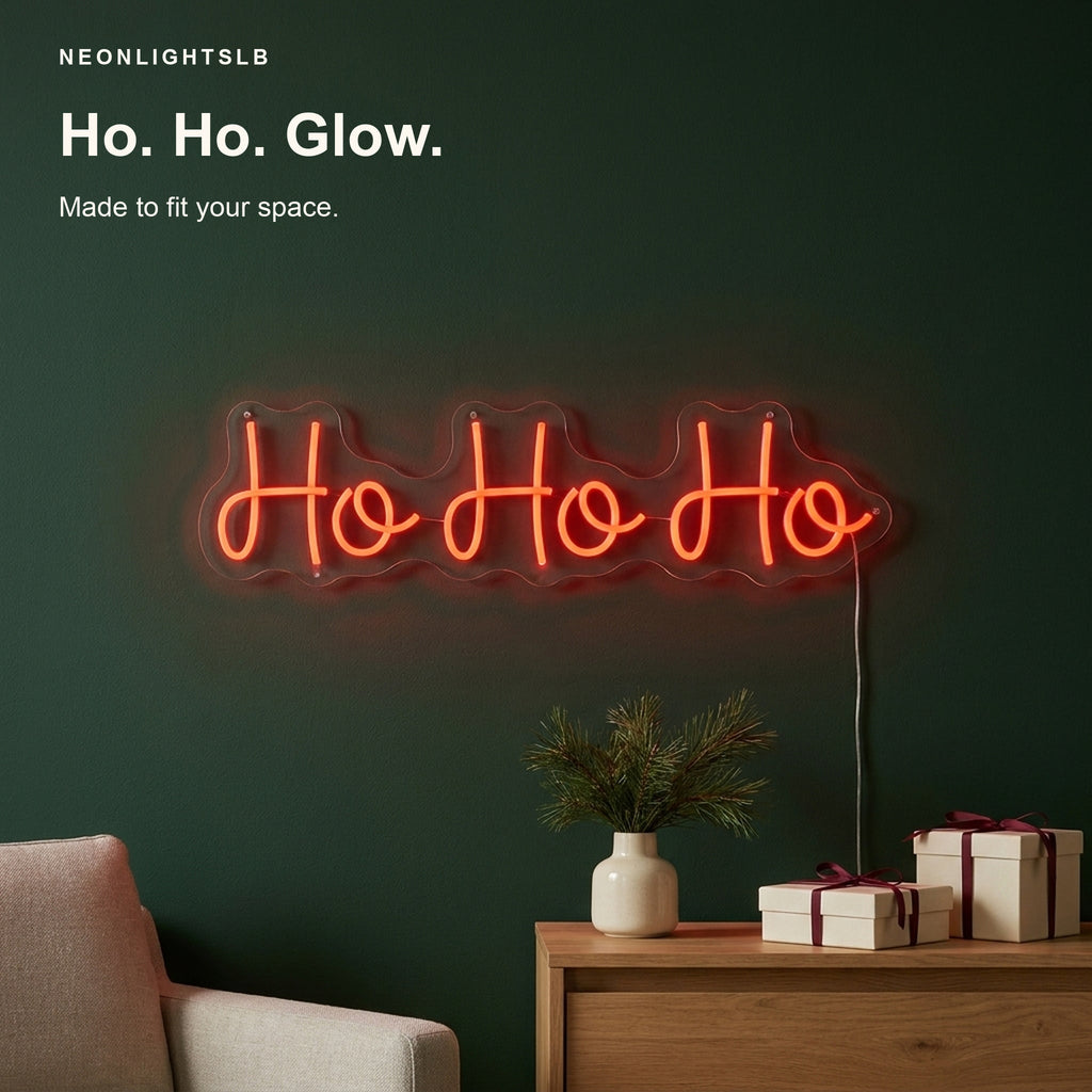 Ho Ho Ho Neon Sign