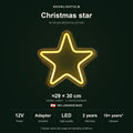 Christmas Star Neon Sign