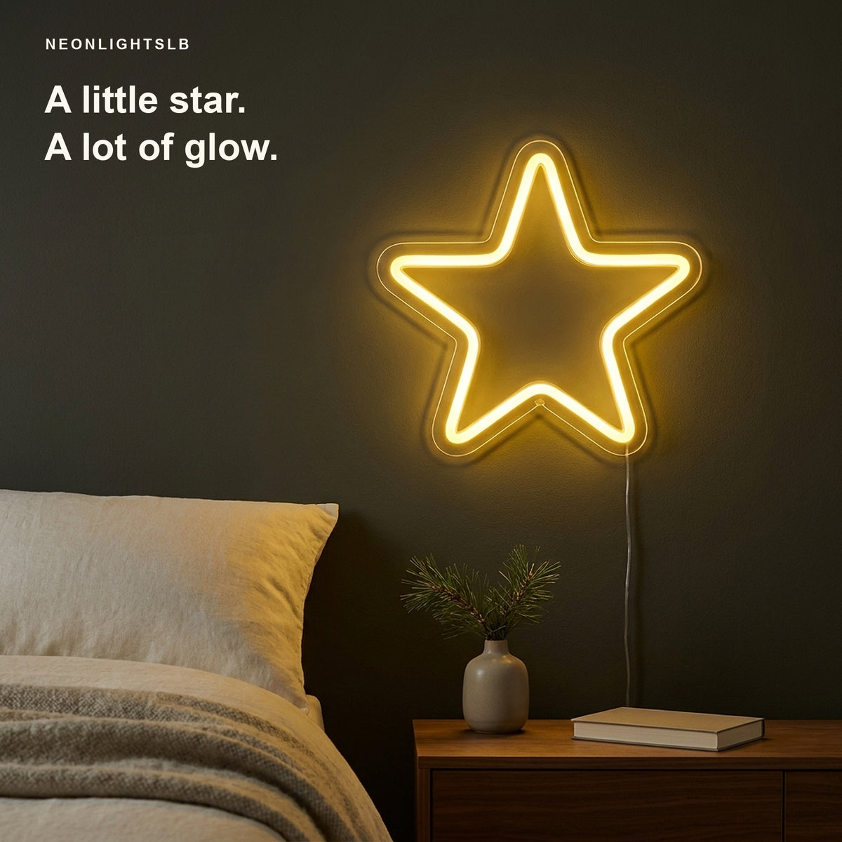 Christmas Star Neon Sign
