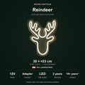 Christmas Reindeer Neon Sign
