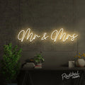 Mr & Mrs Neon Sign