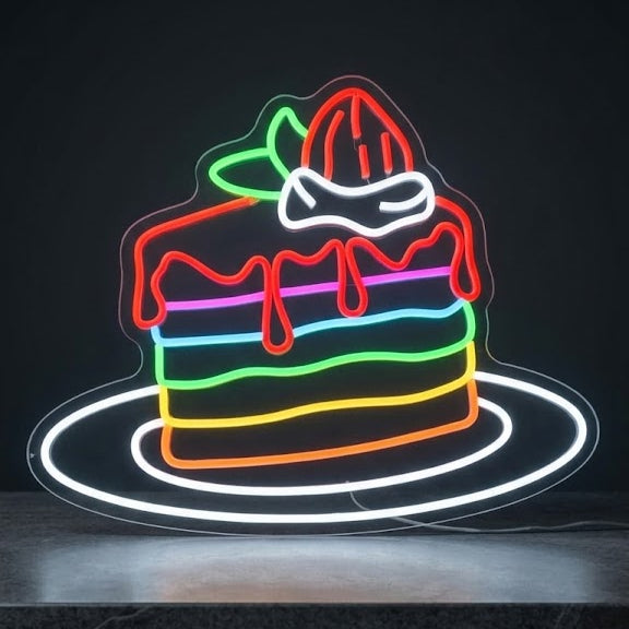 Cake Neon Sign