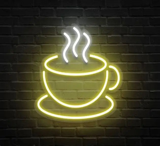 Coffee Cup #3 Neon Sign