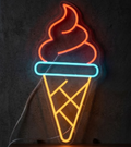 Ice Cream Neon Sign
