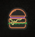 Burger #1 Neon Sign