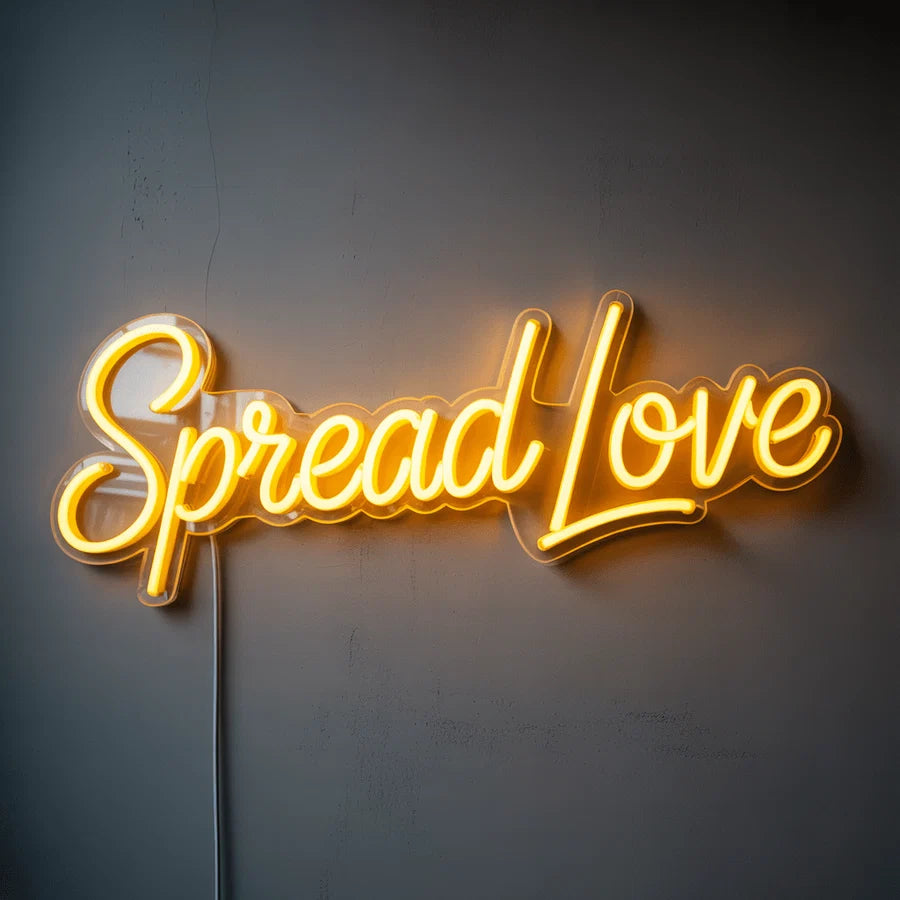 Spread Love Neon Sign